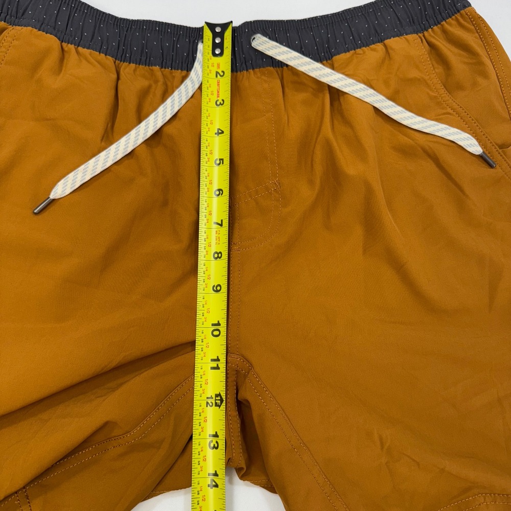 NWOT Vuori Banks Shorts Mens XL Burnt Orange Dark Ochre Athletic Gym Swim V302 - Picture 8 of 12